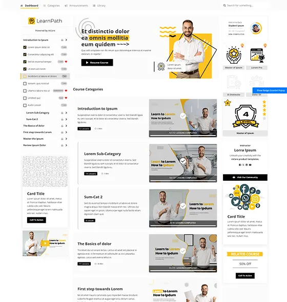 Learn Path Template